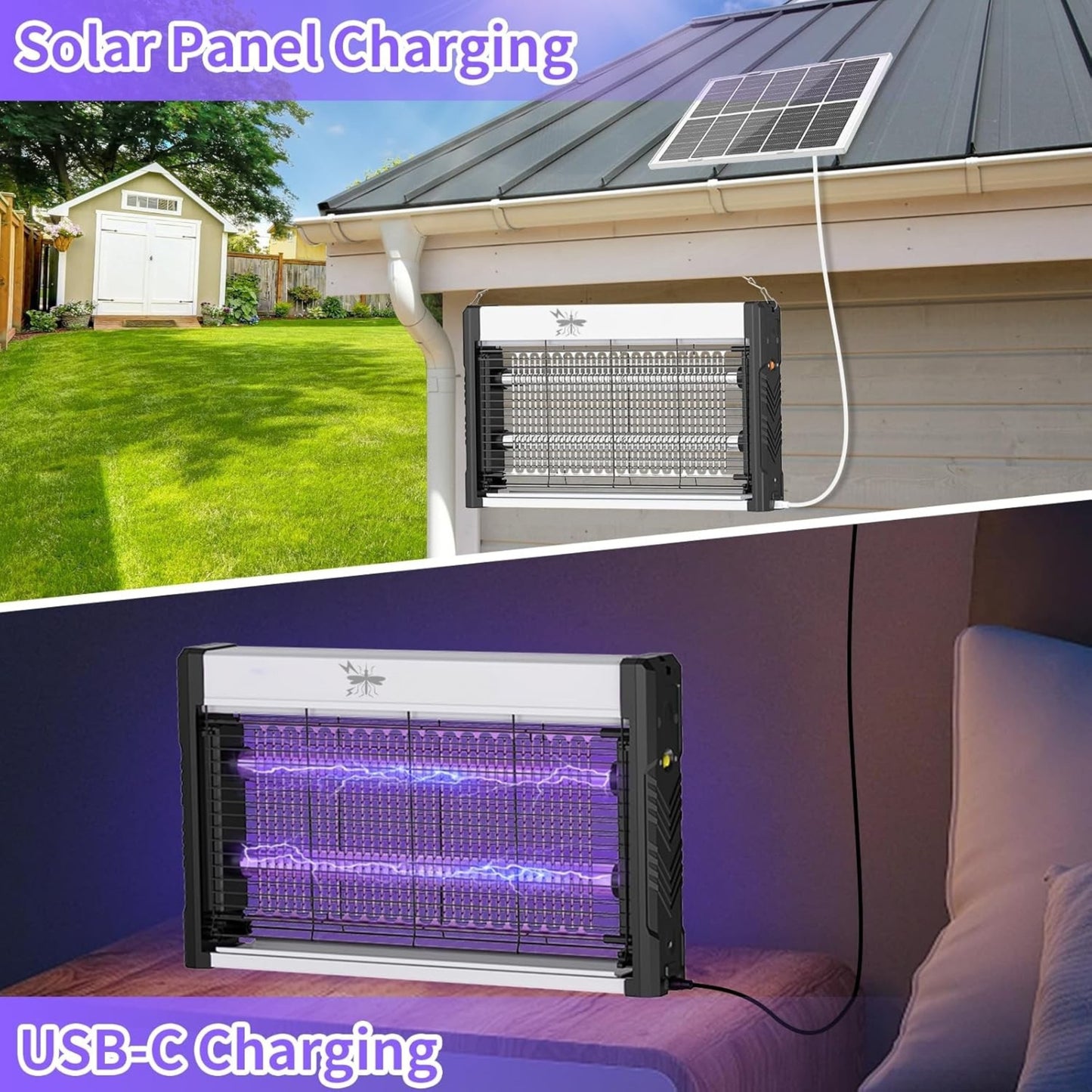 Anashe™ Solar Shield Bug Zapper