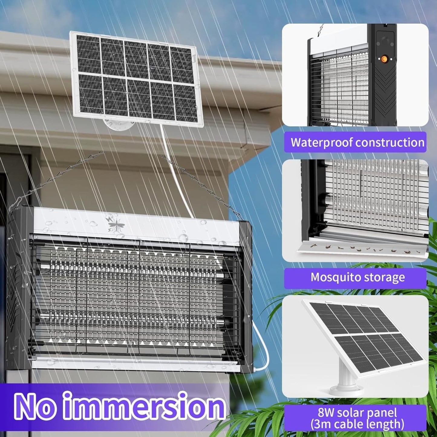 Anashe™ Solar Shield Bug Zapper